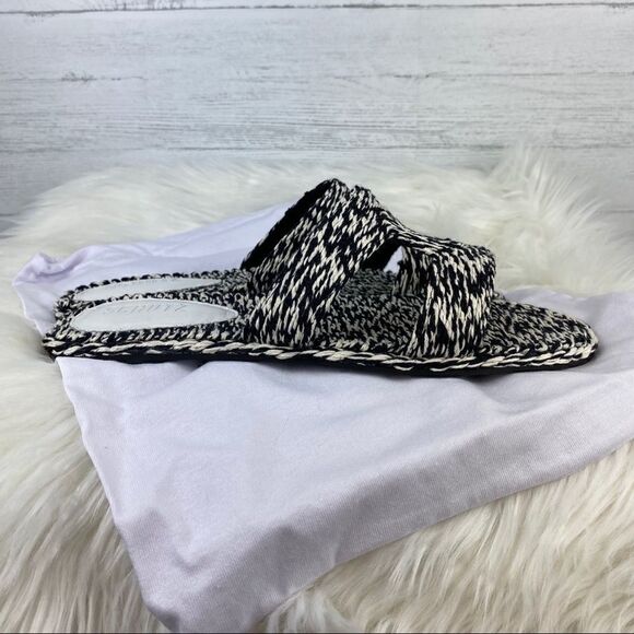 SCHUTZ Tammya Woven Cutout Slide Sandal, 8, NWT - Picture 4 of 5